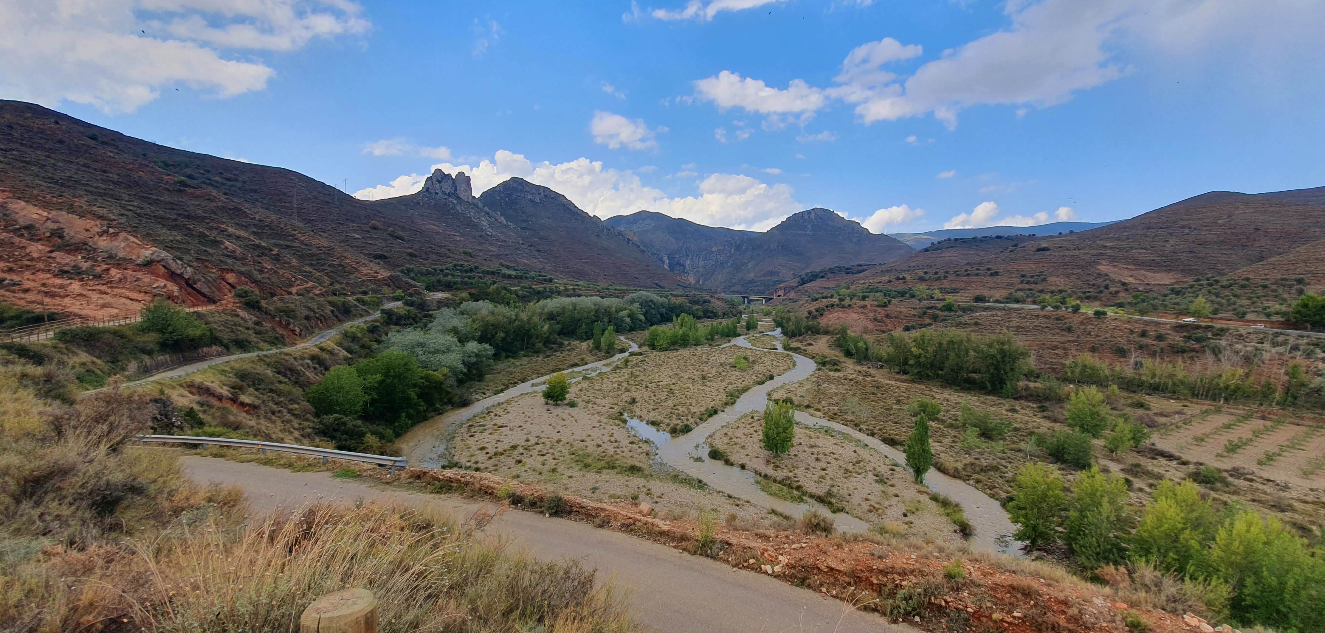 Vía Verde del Cidacos en Santa Eulalia